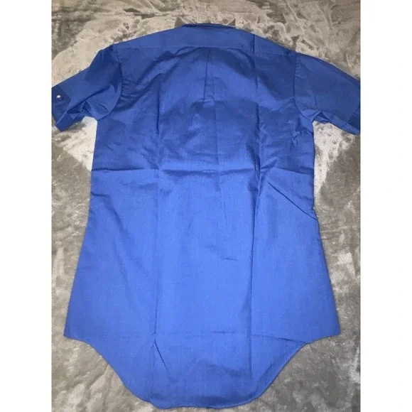 Vintage British Imperial Mens Dress Shirt Permanent Press Small 14-14 1/2 - Picture 4 of 10